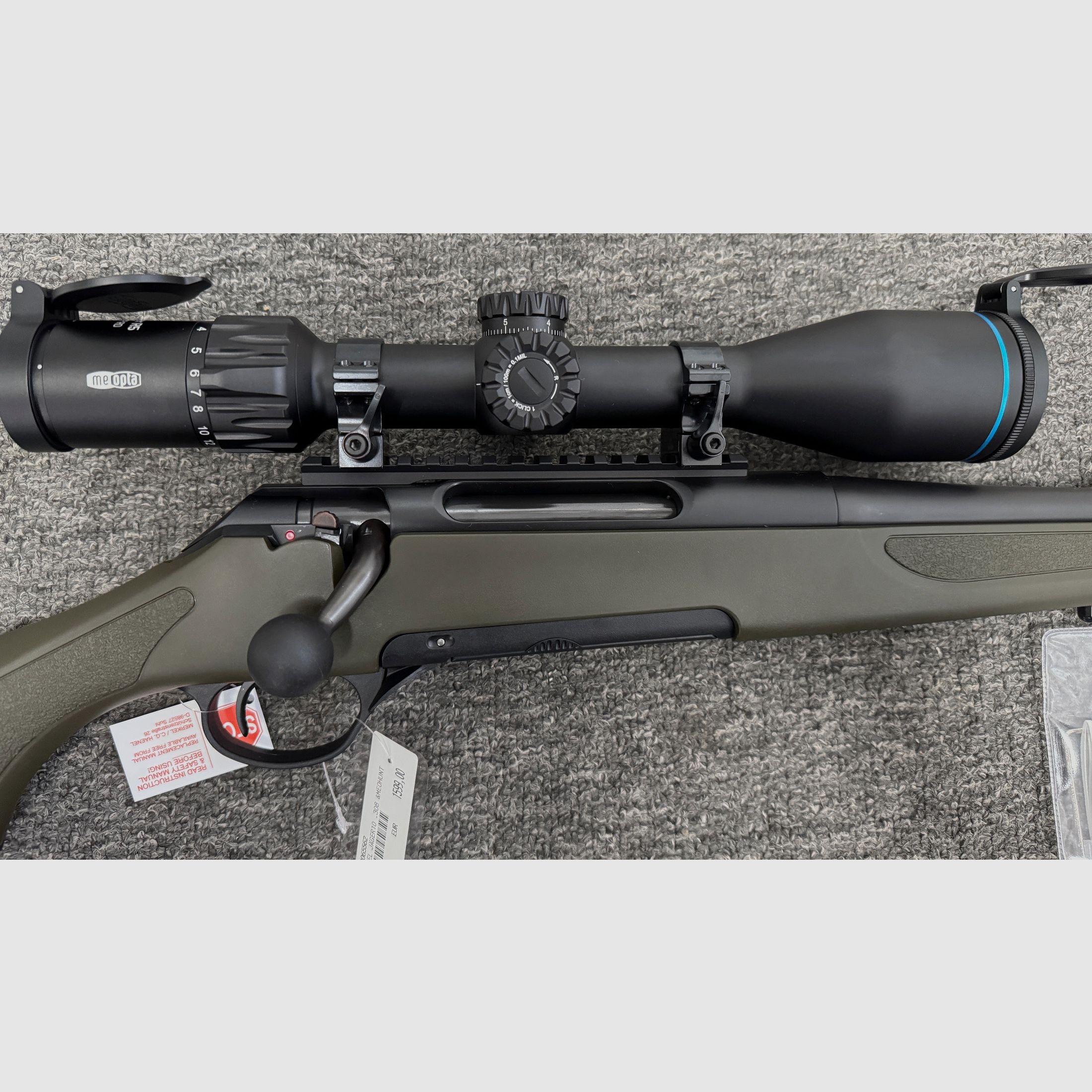 Haenel Jaeger 10 .308 + Meohunter R5 3-15x50