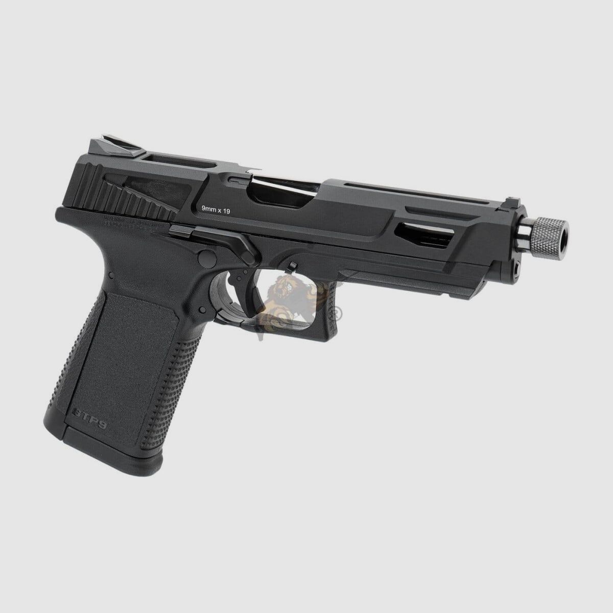 GTP9 MS CNC Glissière Métallique Gaz Blow Back Noir Airsoft Libre à partir de 18 - GBB - F | G&G