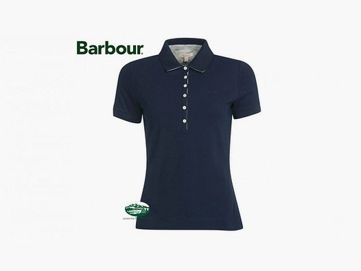BARBOUR Polo Portsdown blu donna