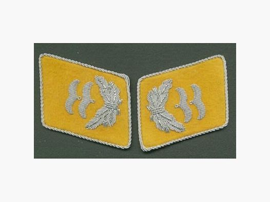 Kragenspiegel Oberleutnant Flieger/Fallschirmjäger Repro !!!