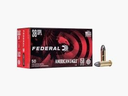 Federal American Eagle .38 Special 158GR LRN 50 cartucce