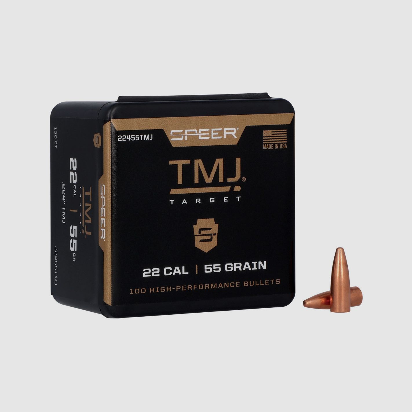 SPEER TMJ Geschosse – .224″ – 55 grains
