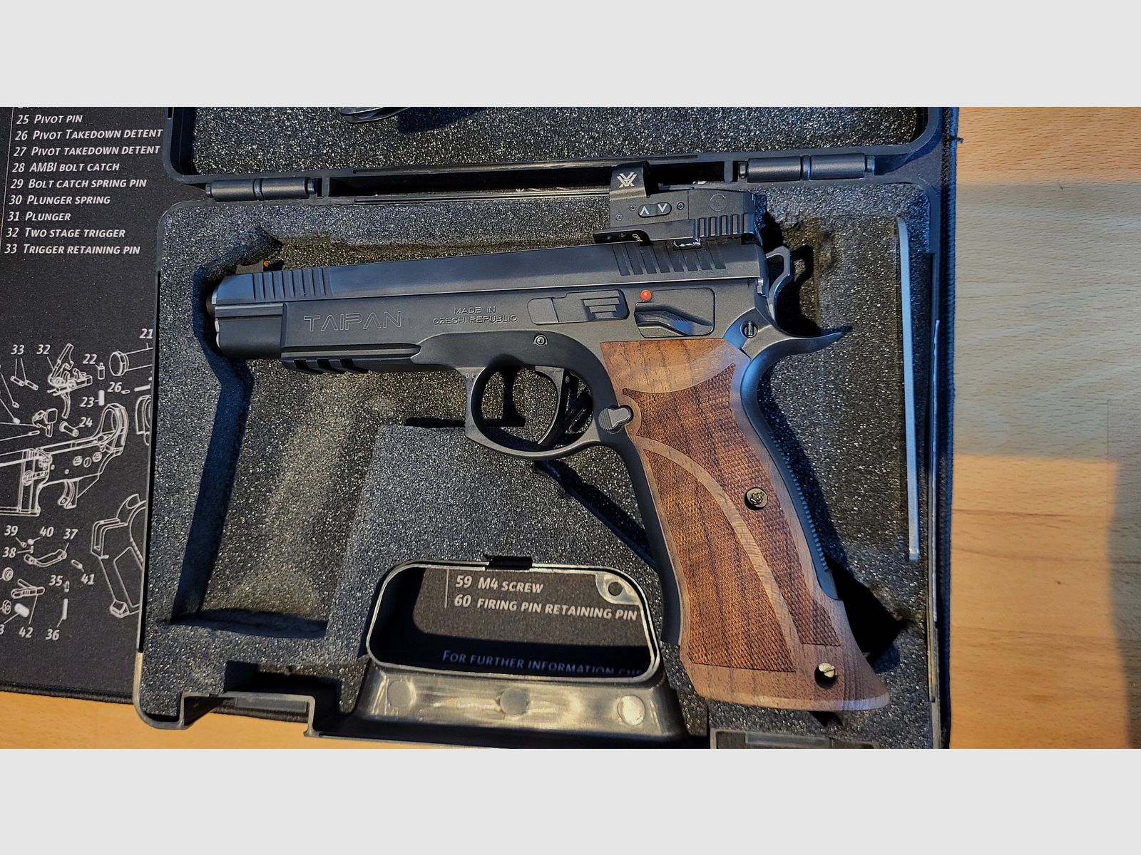 CZ Taipan Sport 9mm Luger – Compleet pakket, afbeelding 5 van 6