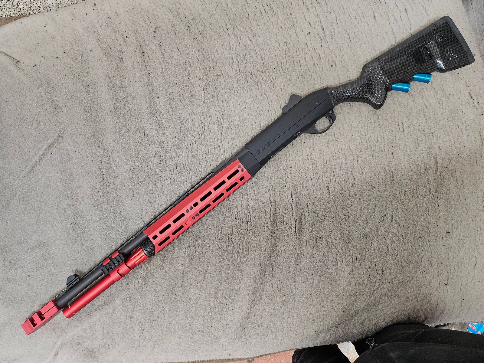 Benelli M2 Practical IPSC Flinte 3Gun Toni System rot oder schwarz