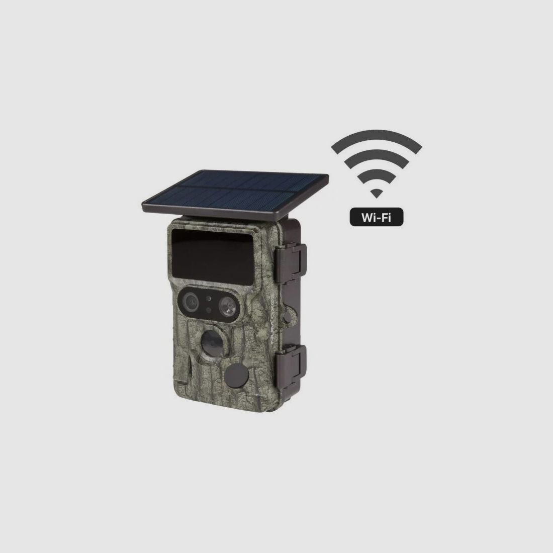 Wildkamera – Jagdkamera PIE1073 – Wi-Fi – Doppelbildsensor – Solarpanel, Bild 1 von 4