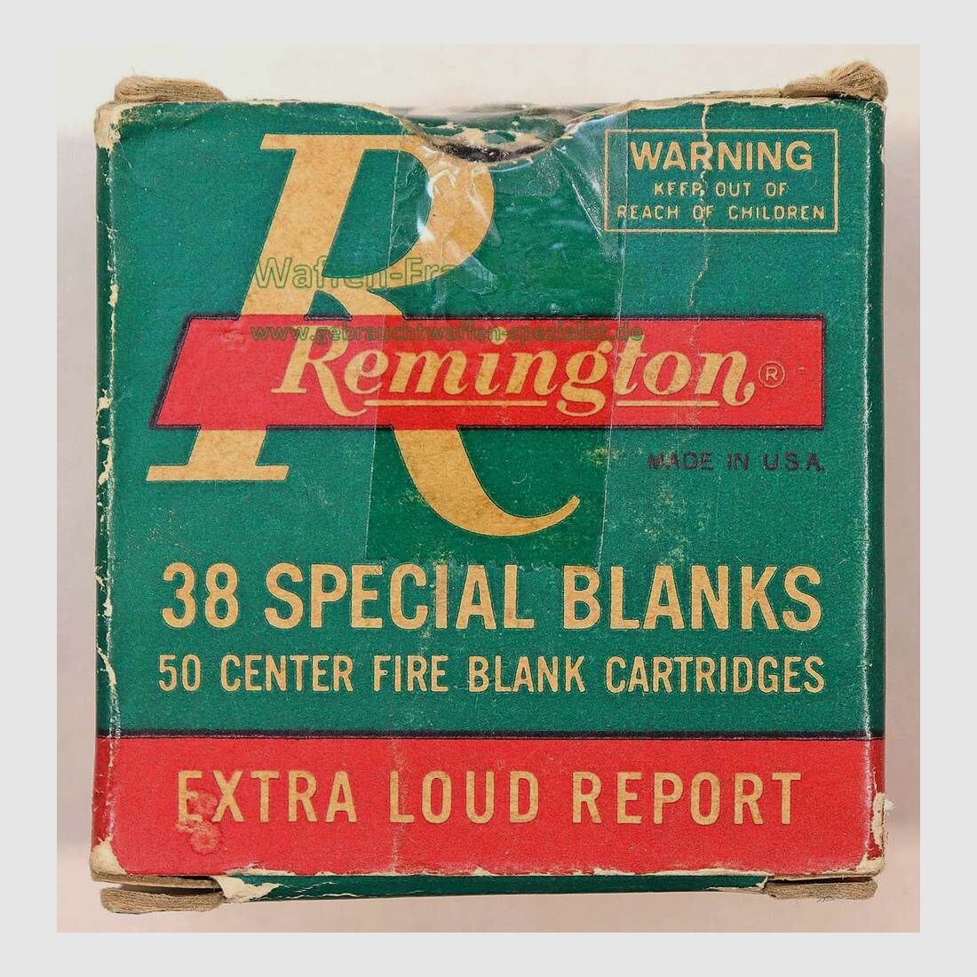 Remington - USA Revolverpatronen .38 Spec. Blanks/Platz