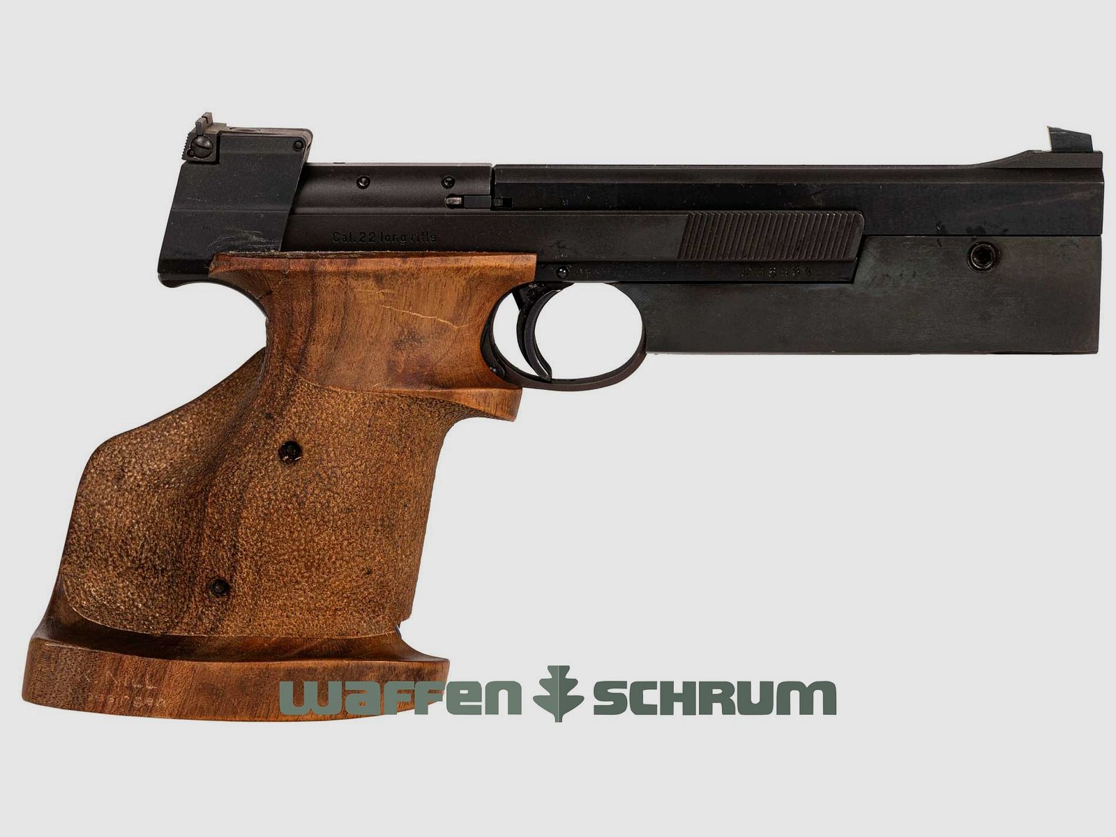 Hämmerli 208 .22lr , Sportgriff rechts, 2. Magazin, diverse Ersatzteile, Bedienungsanleitung, LL: 150 mm