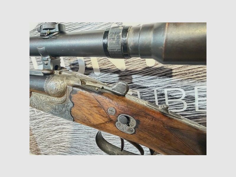 Krieghoff Drilling, Zeis Jagd 4 SEM; 8x57IR 16/70