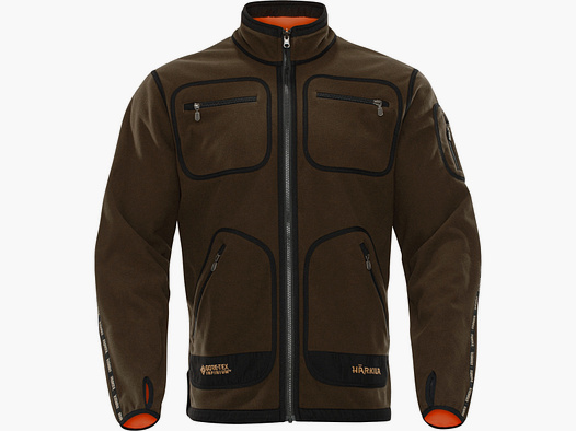 HÄRKILA Kamko Fleecejacke Hunting Green/ Orange Blaze