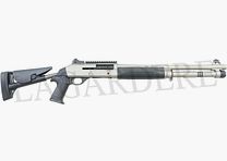 BENELLI M4 SUPER 90 TCT SILVER 18,5" (FLINTE MIT GLATTEM LAUF)