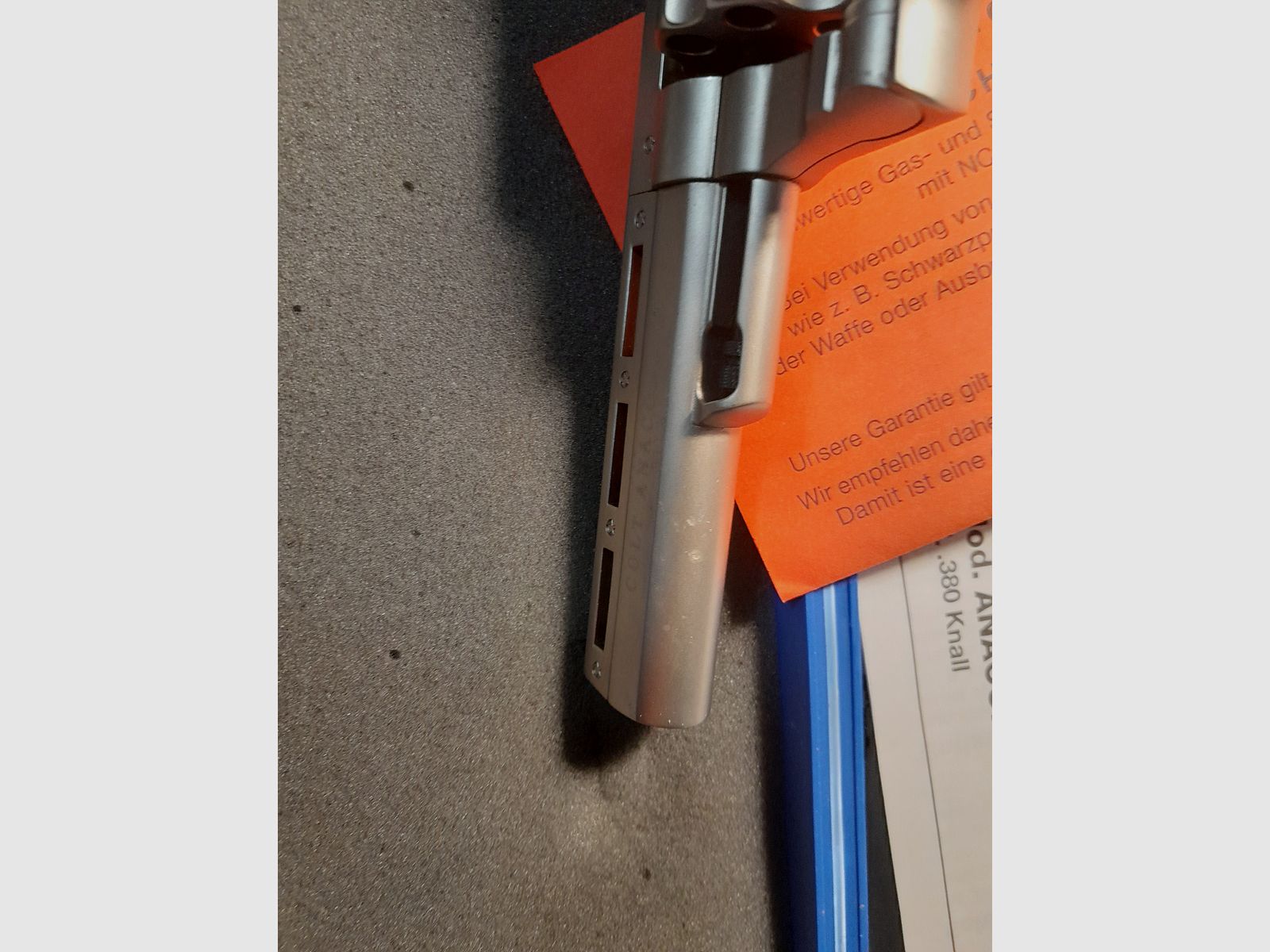 Colt Anaconda 9mm rk Schreckschuss