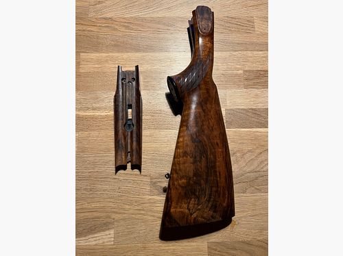 Original Blaser left-hand stock set for Blaser S2 with wide forend