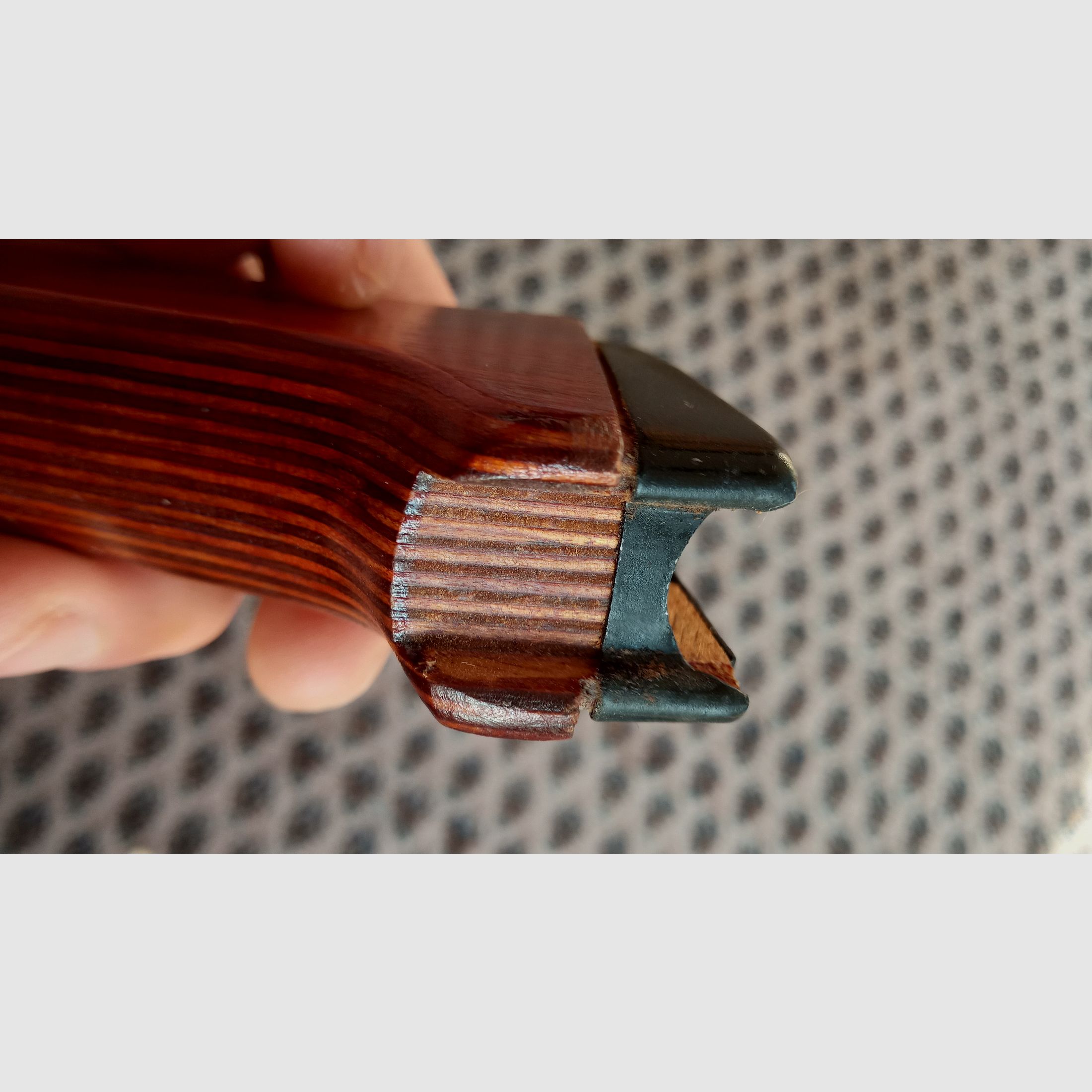 Original empuñadura de pistola de madera contrachapada AK74 rusa / también se adapta a AKM // Empuñadura de laminado / Yunker