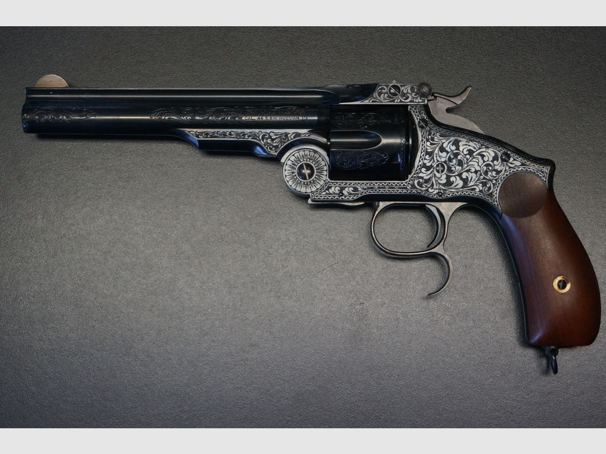 Uberti Mod. Russo Incisione a Mano, immagine 6 di 6