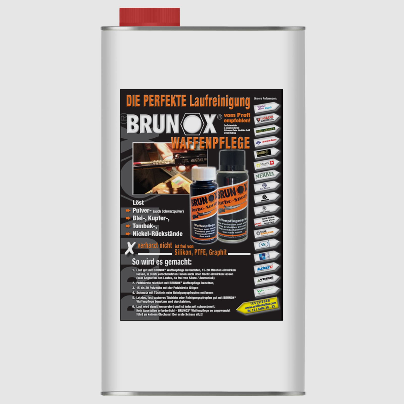 BRUNOX cura delle armi 5l canister
