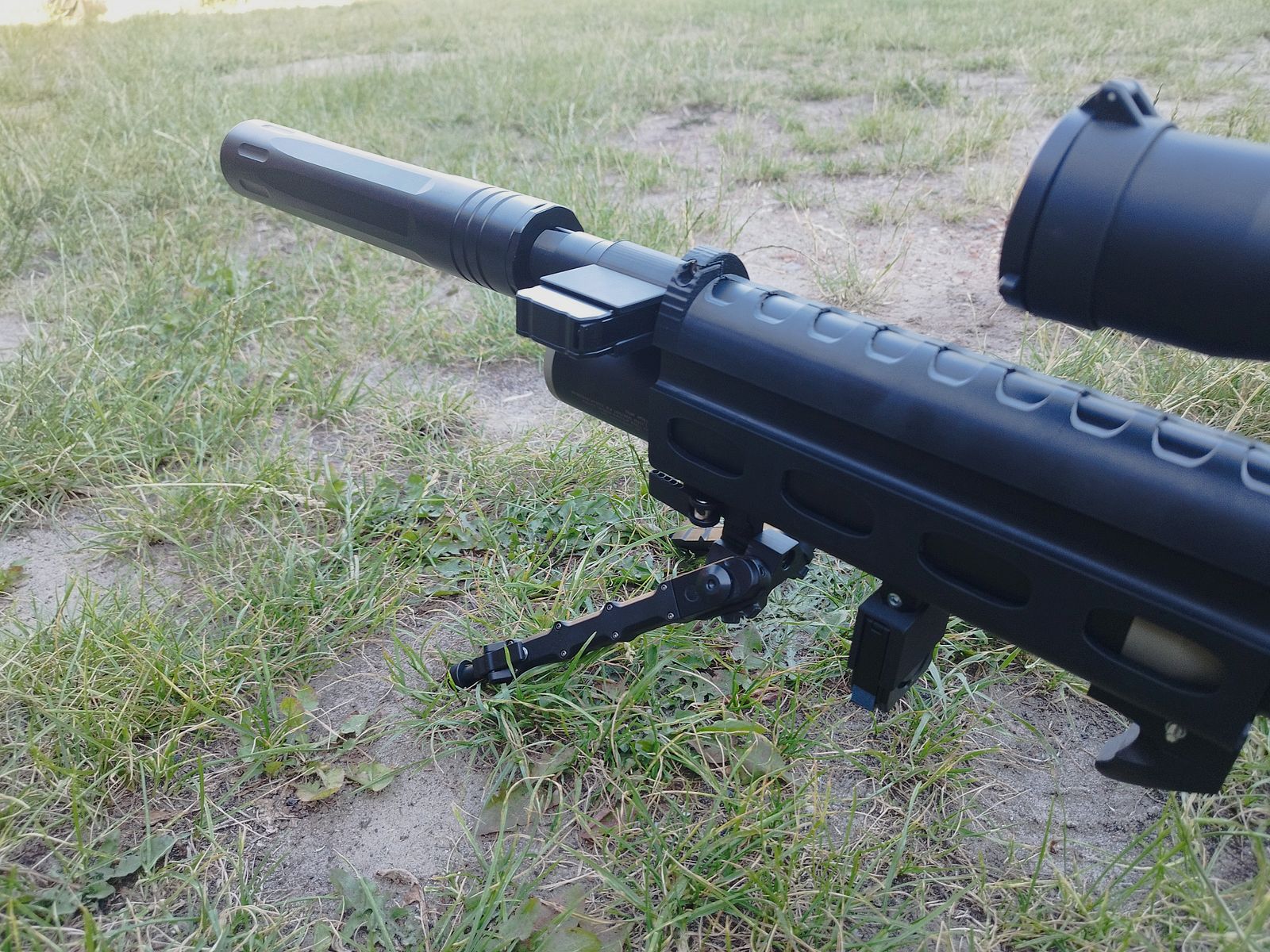 Gunway Magazinhalter HP Max MK1 MK2 Picatinny Schiene oder Lauf