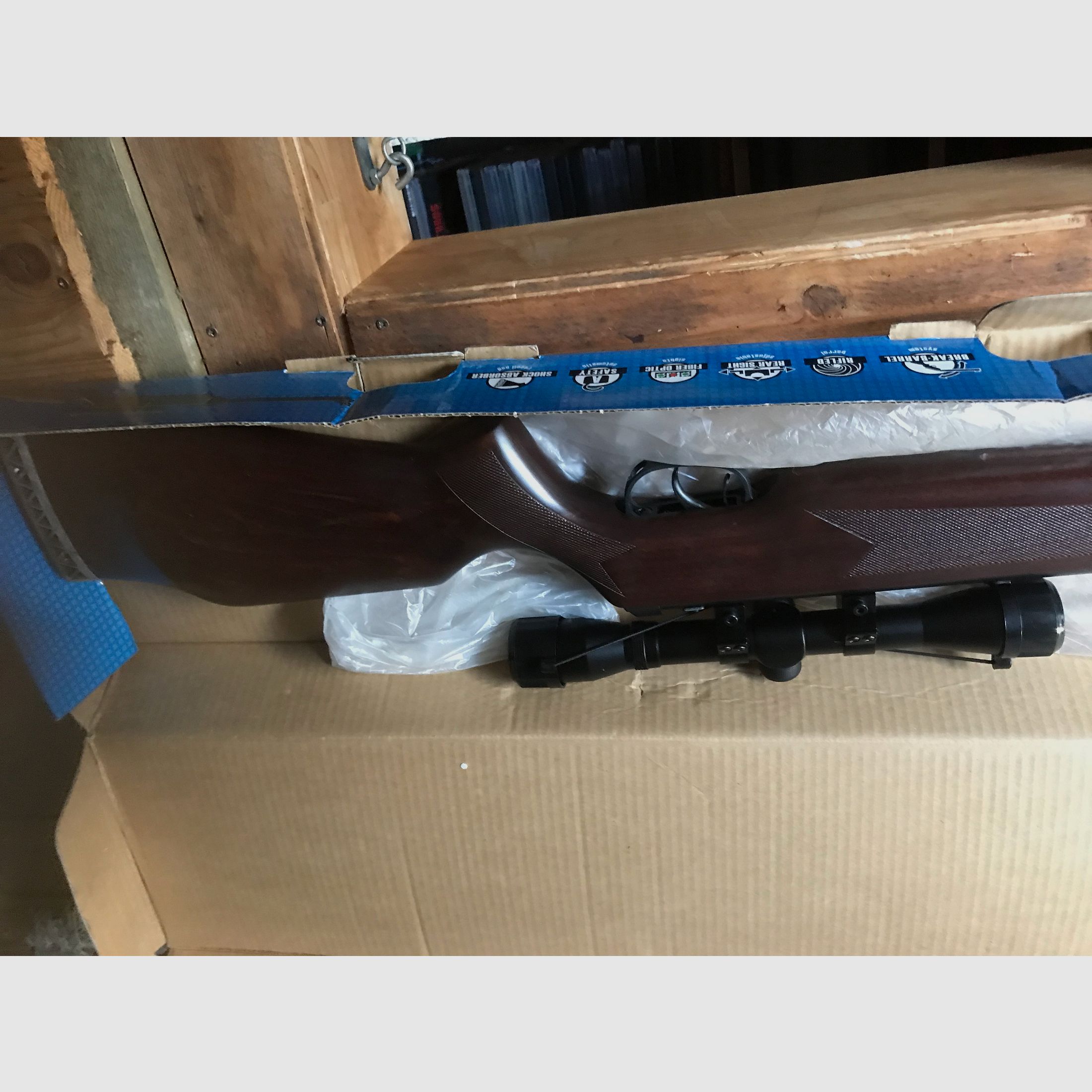 Luftgewehr Hämmerli Hunter Force 750 mit Zielfernrohr
