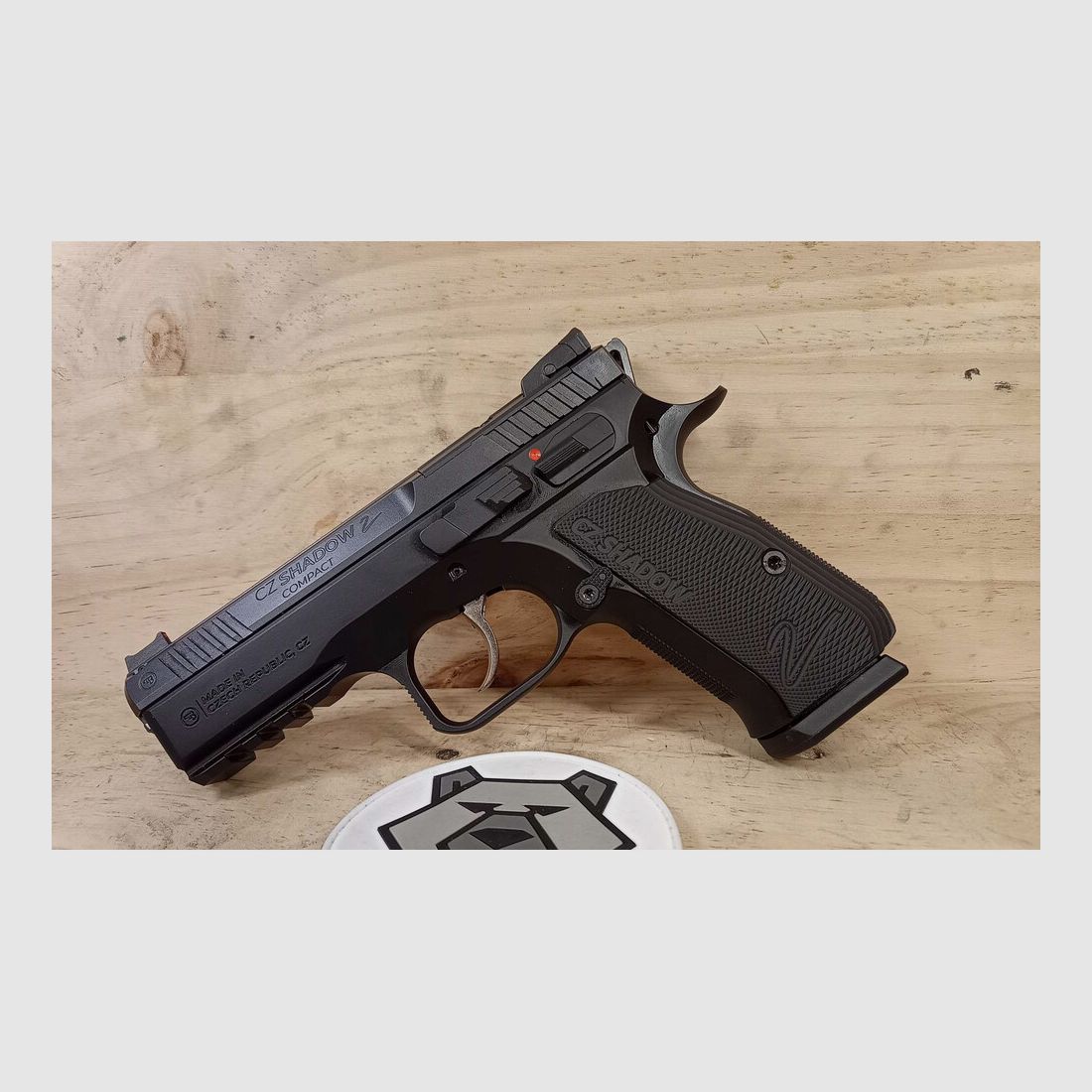 PISTOLE CZ SHADOW II COMPACT ODER FULL BLACK CUSTOM KAL. 9x19, Bild 1 von 3