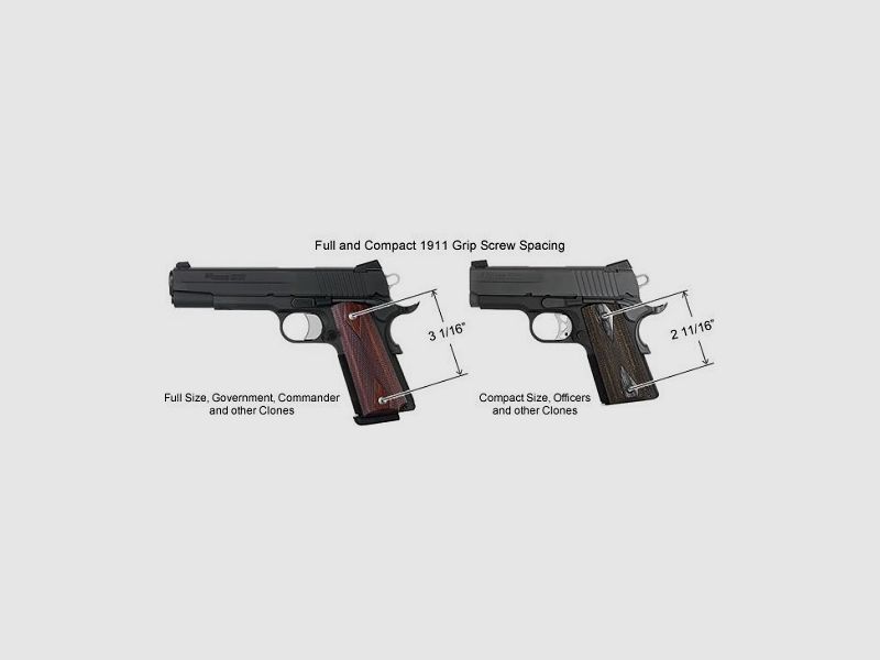 Hogue empuñadura de goma Colt 1911, imagen 6 de 7
