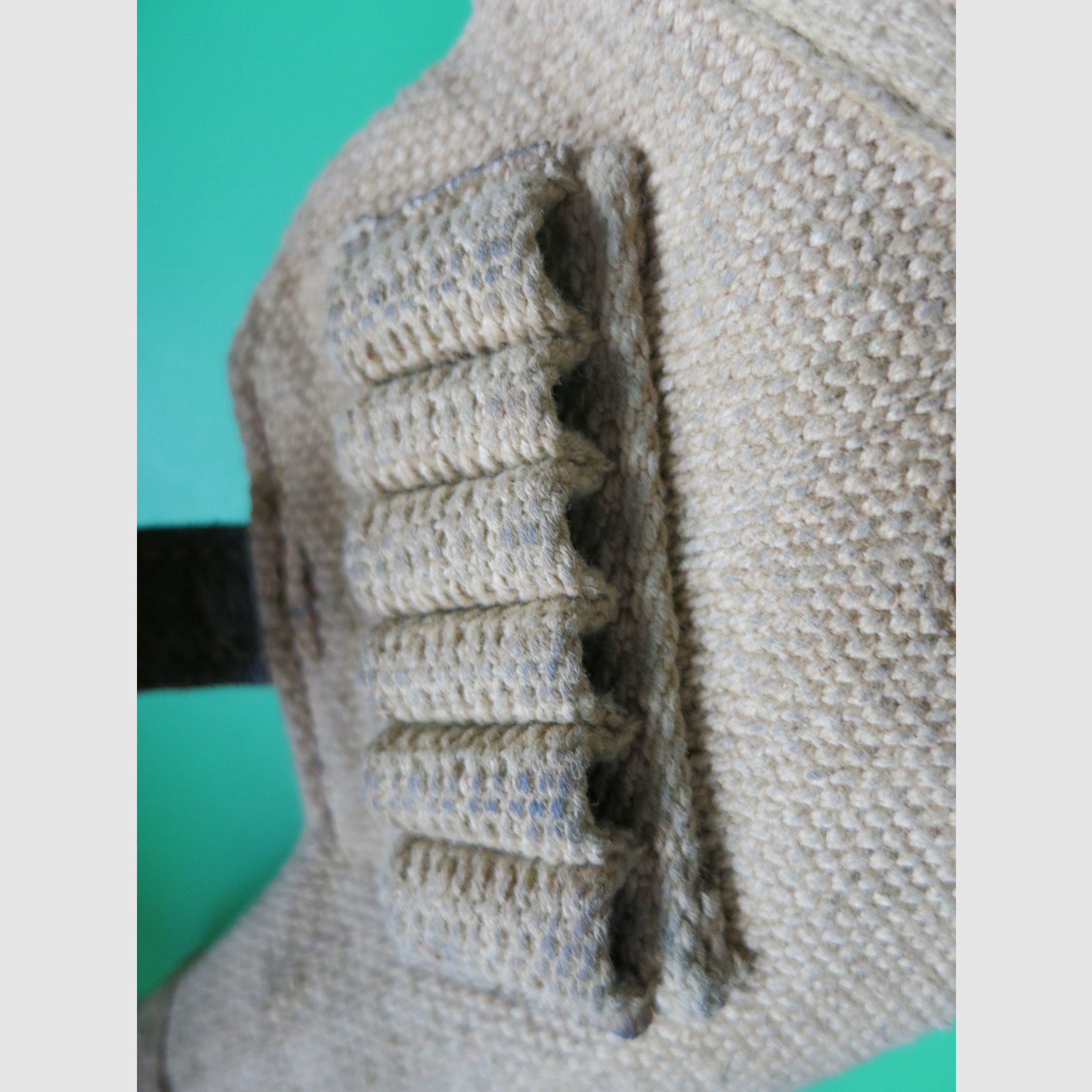 Holster de ceinture en toile pour pistolet Colt 1911 et similaires 1911, par exemple Glock, S&W, Springfield, Para Ordnance, etc.