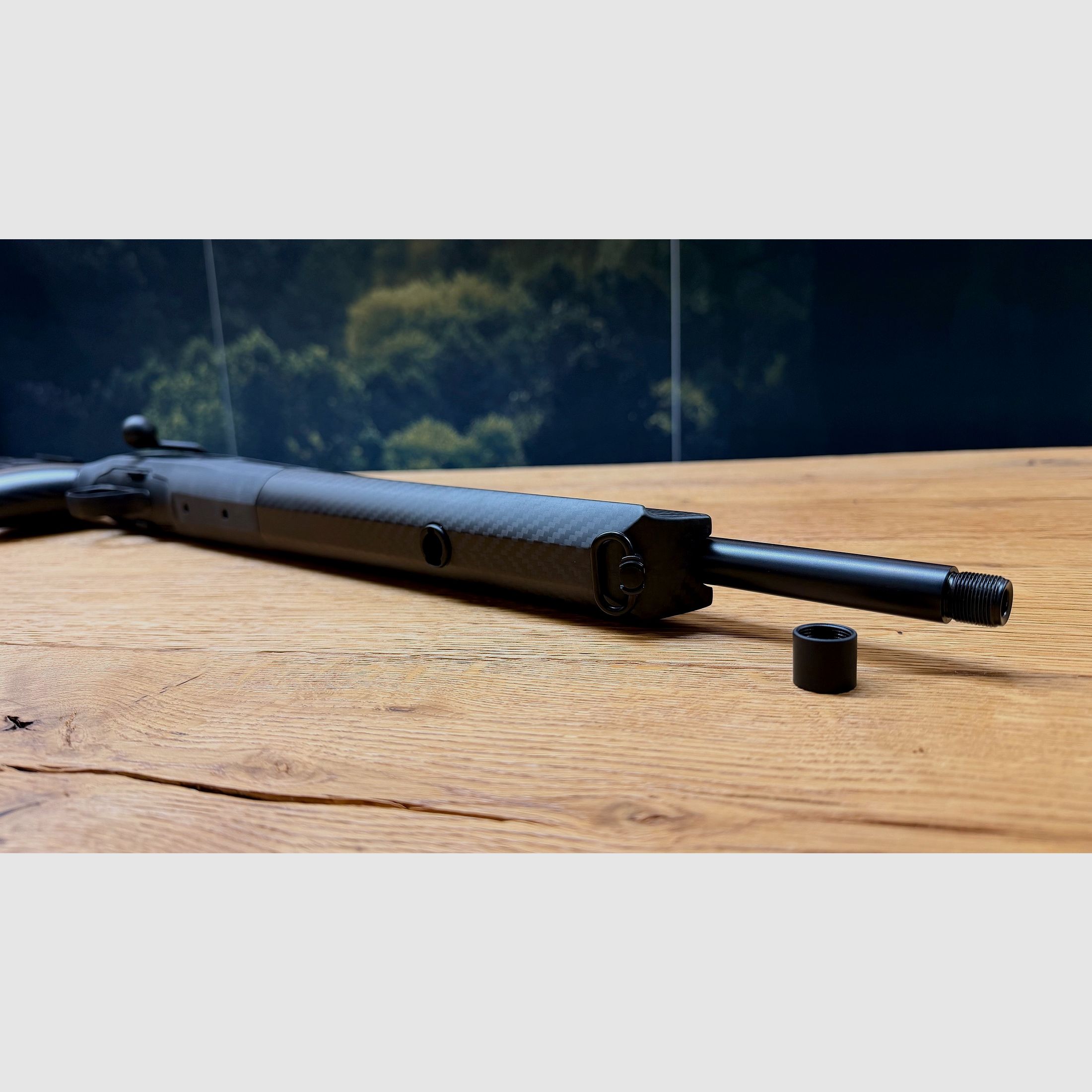 Blaser R8 mit FBT Carbonschaft Superergonomisch / .308 Win. / 47cm LL / M15x1 / TOP