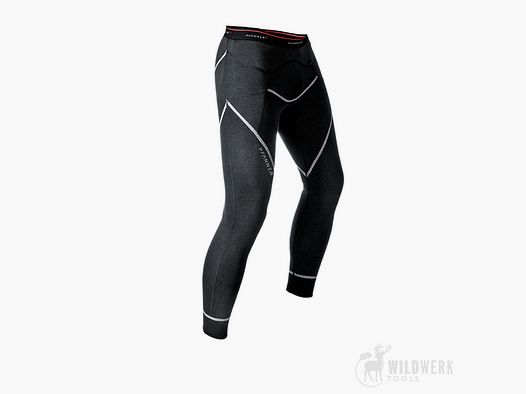 Pfanner Merino-Modal Pantalones Térmicos Color Negro