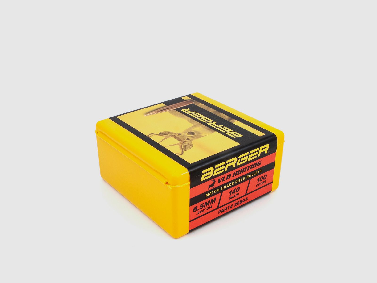 Berger Geschoss 6,5mm/.264 VLD Hunting 140GR 100 Stück