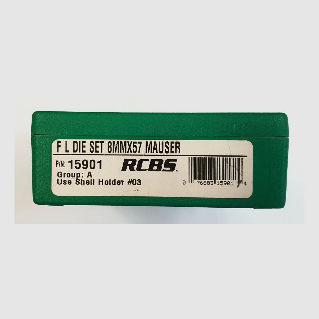 RCBS RCBS Reloader Full Length Die Set, 8mmX57 MAUSER, image 2 of 9