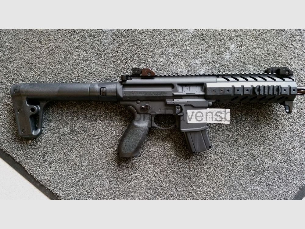 German Sport Guns GSG SIG Sauer MPX 7,5 Joule brüniert