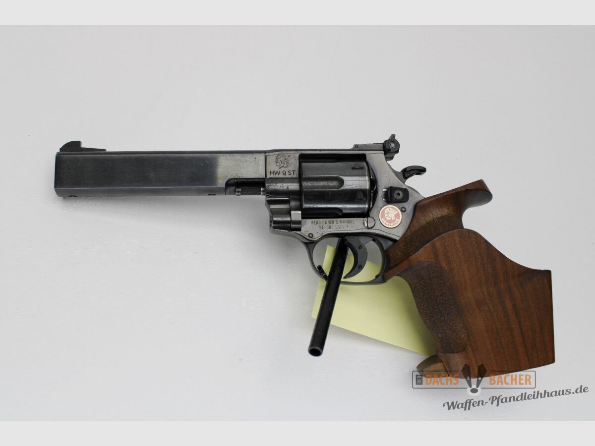 Revolver Arminus Weihrauch HW9 ST cal. .22lr con canna da 6", immagine 1 di 3