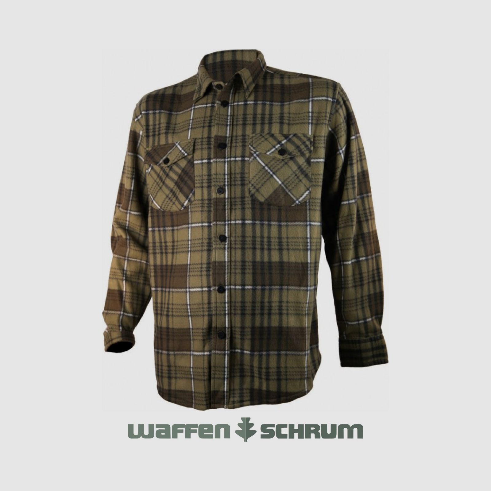 Chemise Treeland Polaire Marron