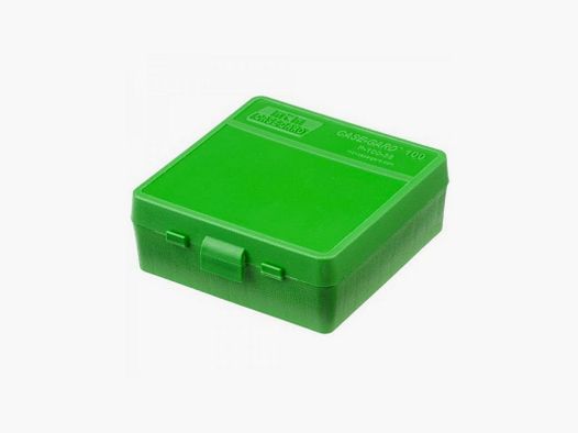 MTM PATRONENBOX 9MM 100 STK GRÜN