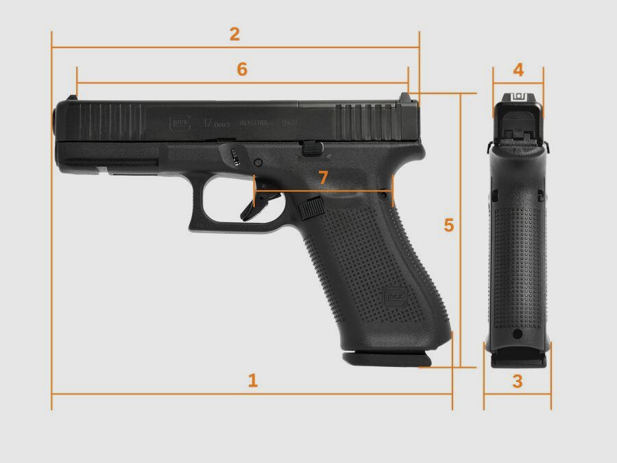 Glock 17 Gen5 M.O.S., imagen 10 de 10