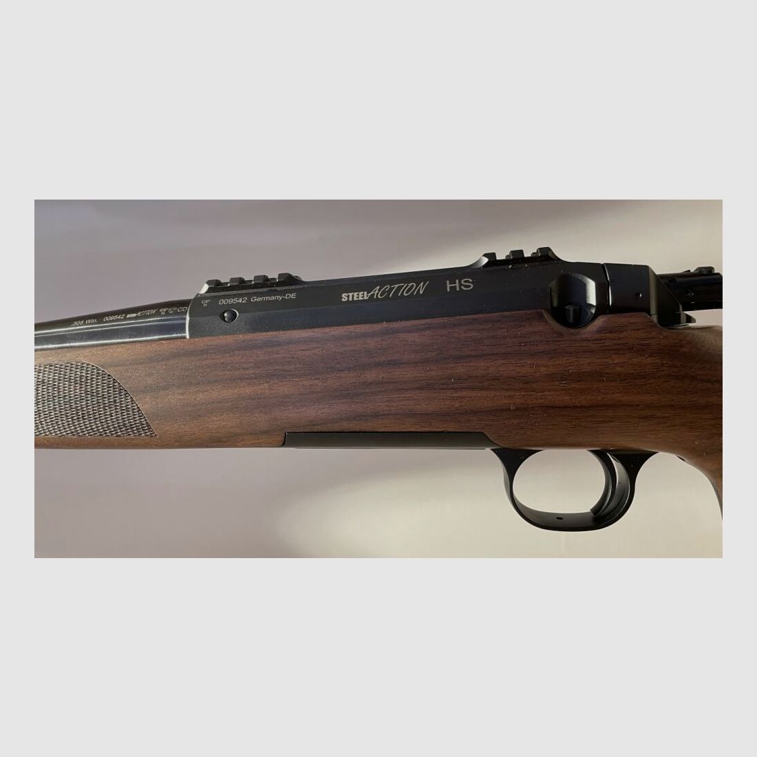 STEEL ACTION HS WOOD with ORIGINAL STEEL ACTION HOLE STOCK!!!