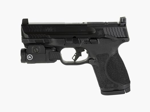Smith & Wesson Pistol M&P9 Compact 4′ 9x19mm Grilletto Flat Face c/Torcia CT