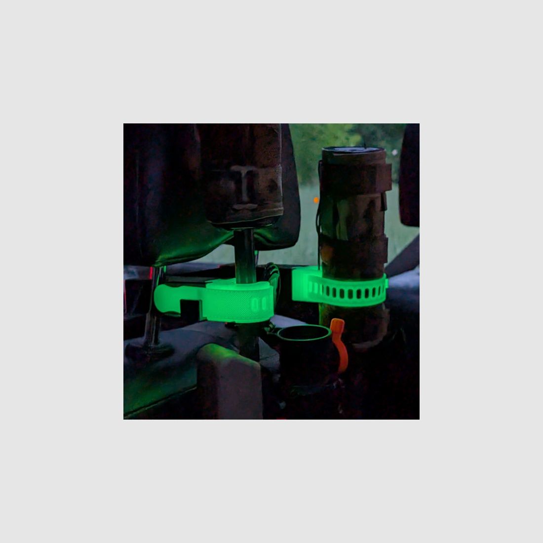 Gewehrhalter-System "Krabbe Pro" für Kopfstützen im Auto - Original Jagawams