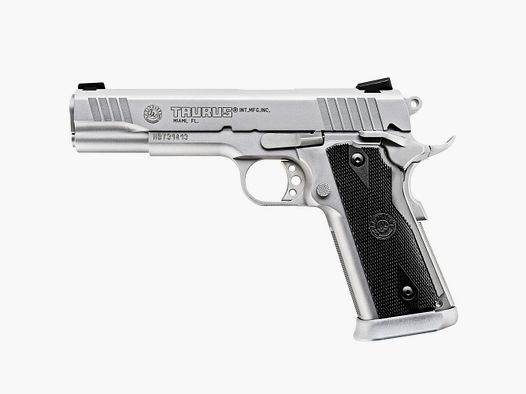 Taurus PT 1911 Stainless Steel matt Pistole