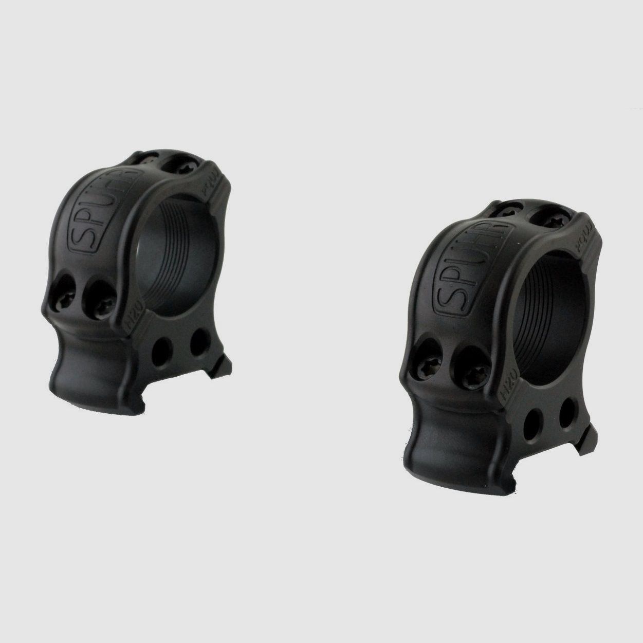 Spuhr Picatinny Ring Mount Aesthetic ø 1" H 25.4 / 12.7 mm