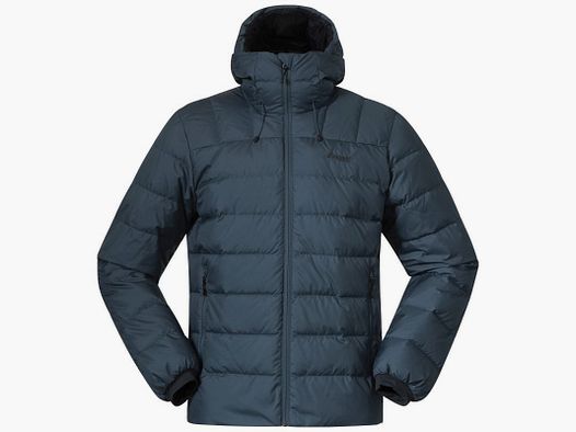 Bergans Herren Jacke Lava Medium Down w/Hood Dunkelblau L