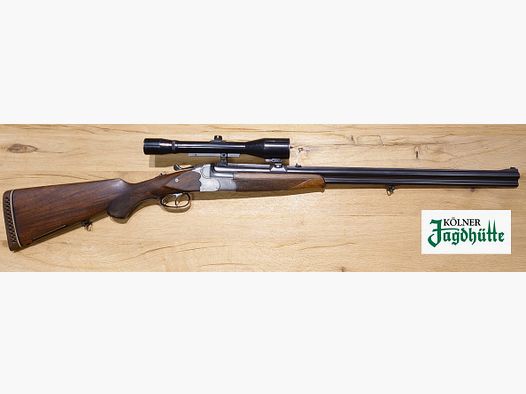 Bockbüchsflinte Ferlach Kal. 8x57IR 16/70 z Franz Kettner 6x42