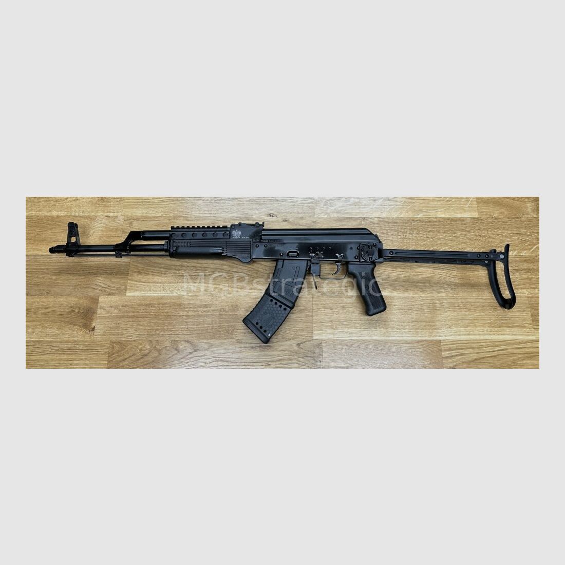 WBP Jack - halbautom. Büchse 7,62x39 - System AKM AKMS AK47 AK74 Unterklappschaft - Bajonett kann montiert werden - Made in Poland - ziviler Radom Lauf kalt gehämmert, geschmiedet und hartverchromt