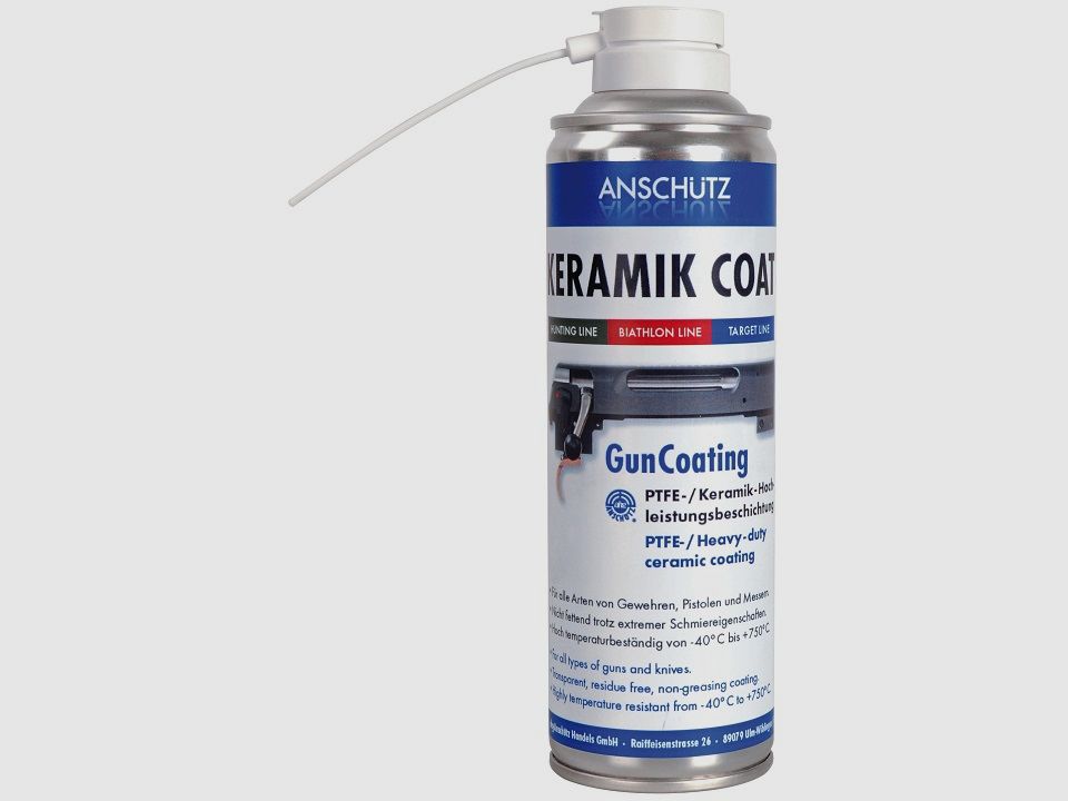 AHG-Anschütz Keramik Coat Spray 300ml Reinigungszubehör für Waffen