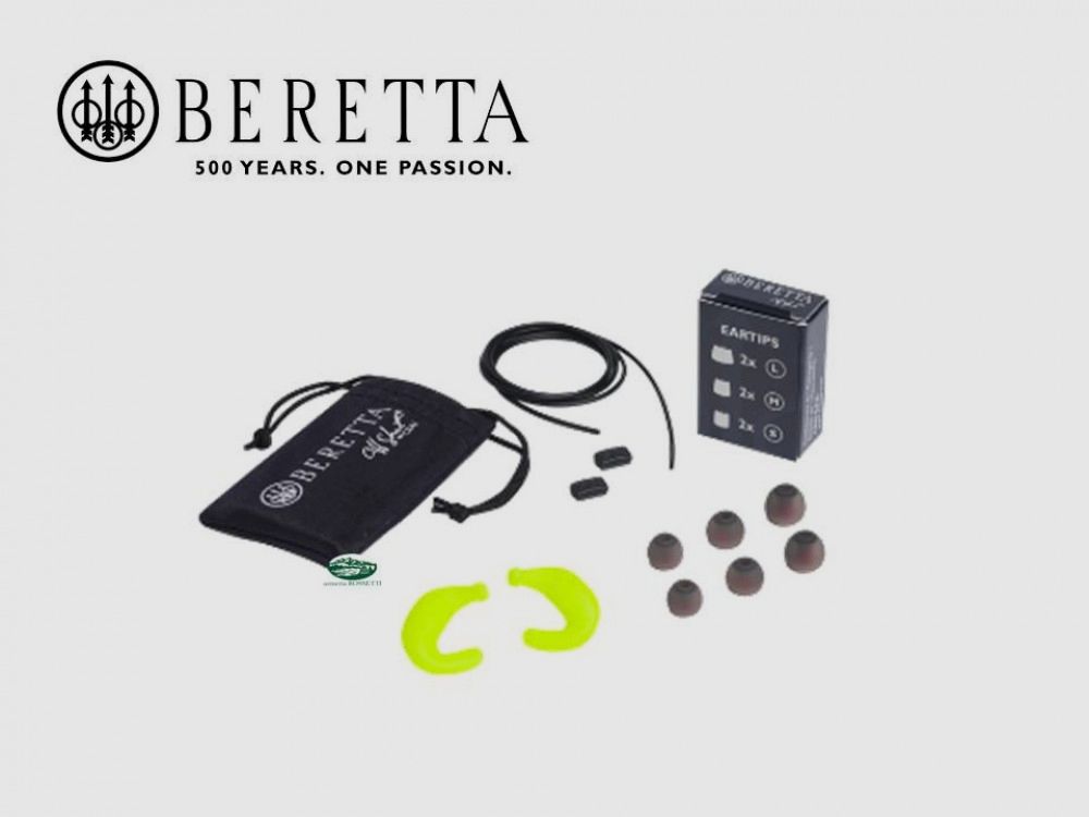 BERETTA Mini-Headset E2 gelb fluoreszierend
