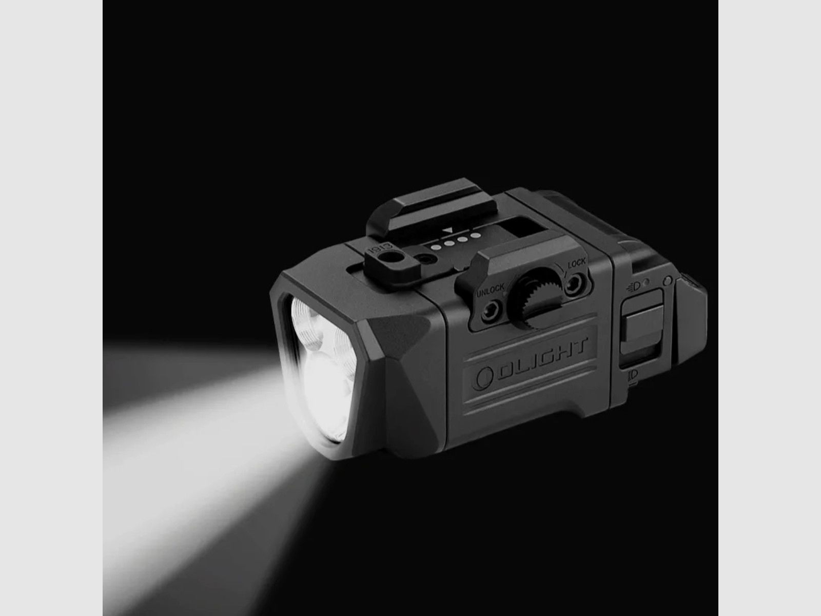 Olight - Latarka pistoletowa PL-X Black - 1200 lumenów, zdjęcie 10 z 11
