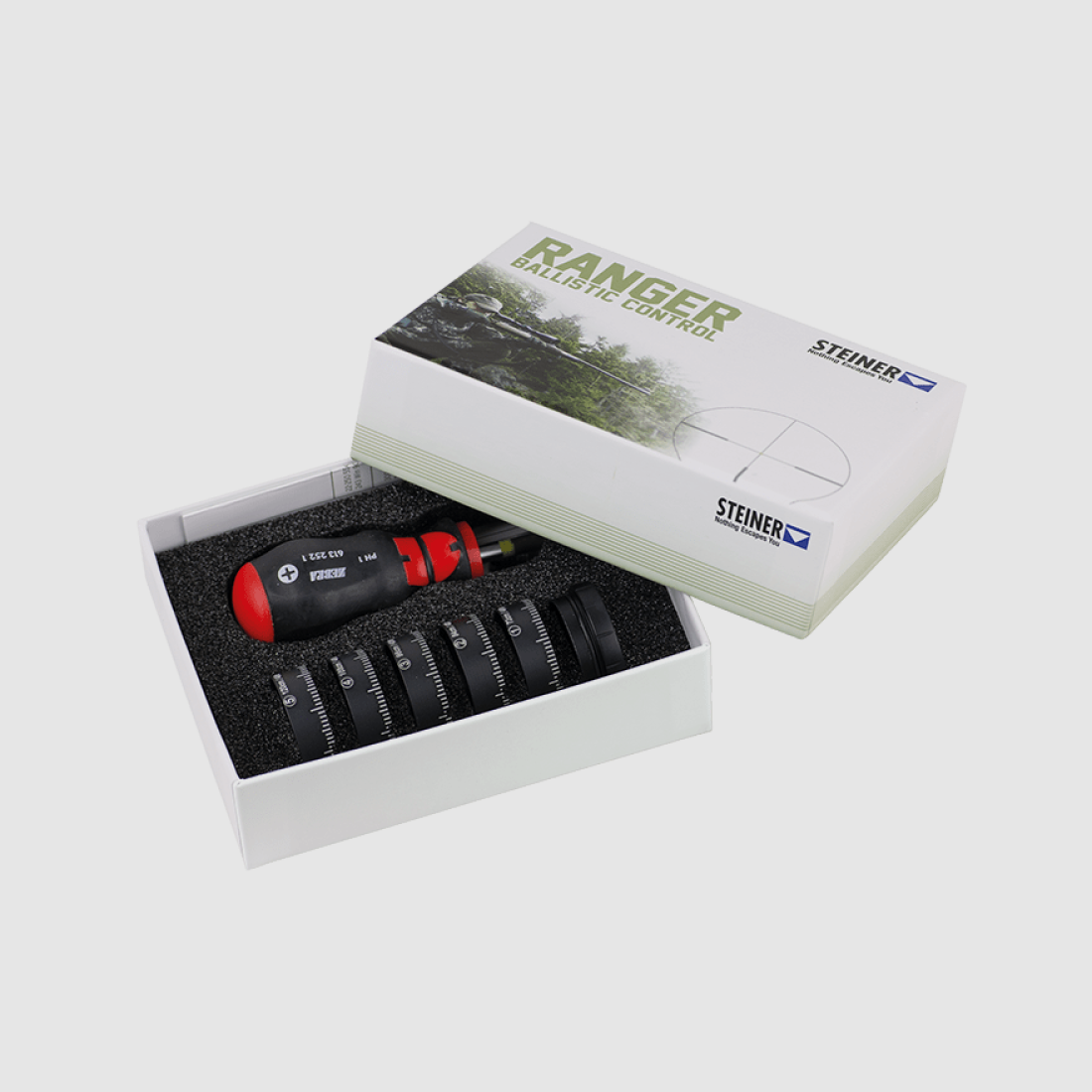 Set di Tappi Balistici Steiner, Ranger 3-12x56/4-16x56