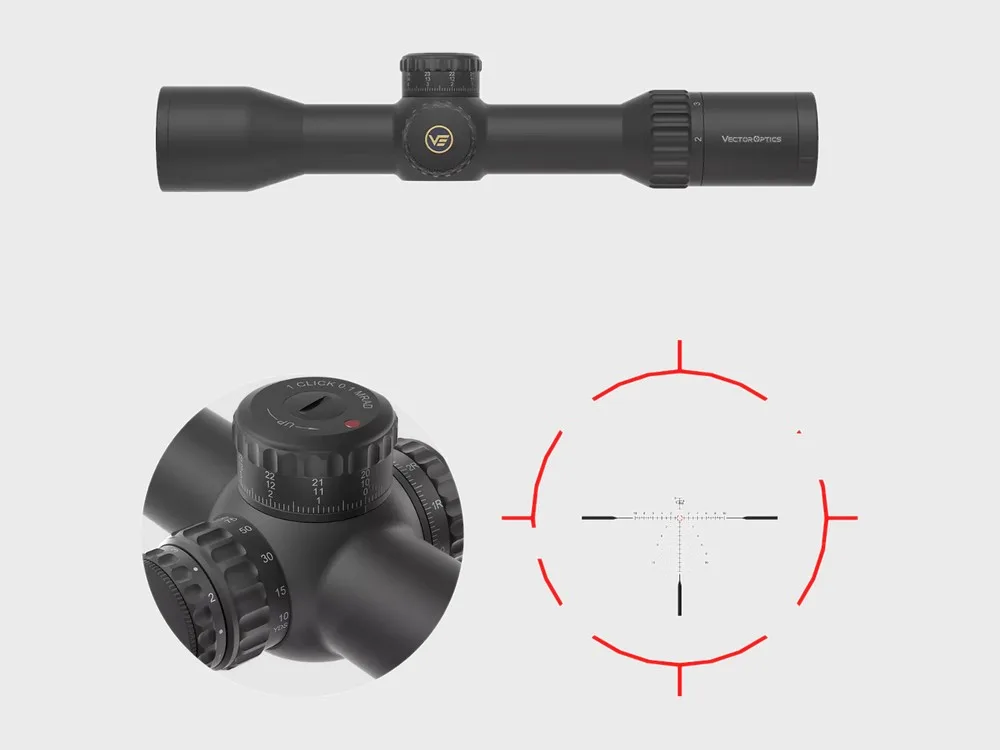 Vector Optics SCFF-69 Continental x6 2-12x44 / FFP - Waffenhandel-Beck.de, Bild 1 von 4