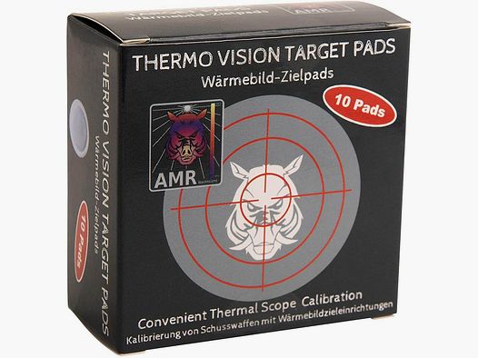AMR thermal imaging target pads