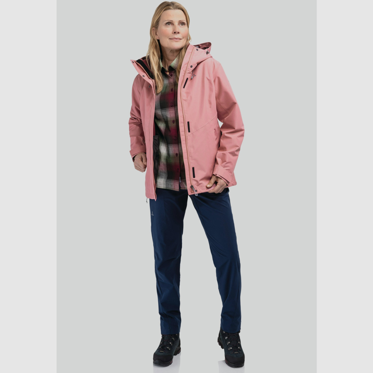 SCHÖFFEL Hiking 3in1 Jacket Style Okere WMS Pink