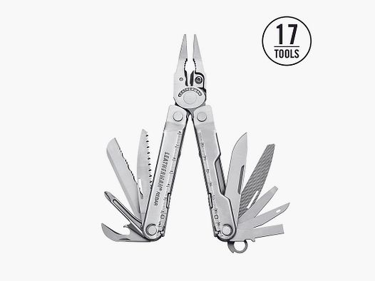Leatherman – REBAR SILVER / HOLSTER NYLON BLACK