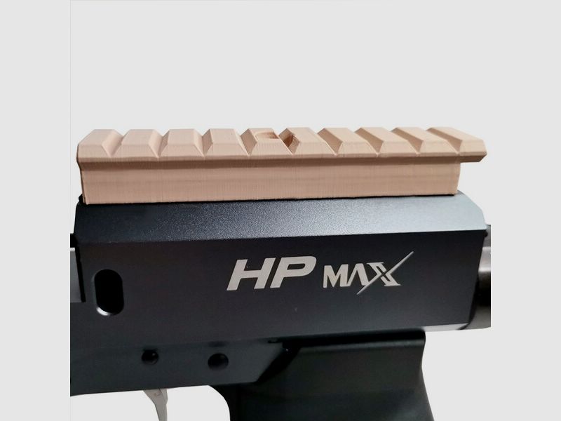 AEA HPMAX Picatinny Weaver Adapter, Prismenschiene, Schiene in Wunschfarbe W021M